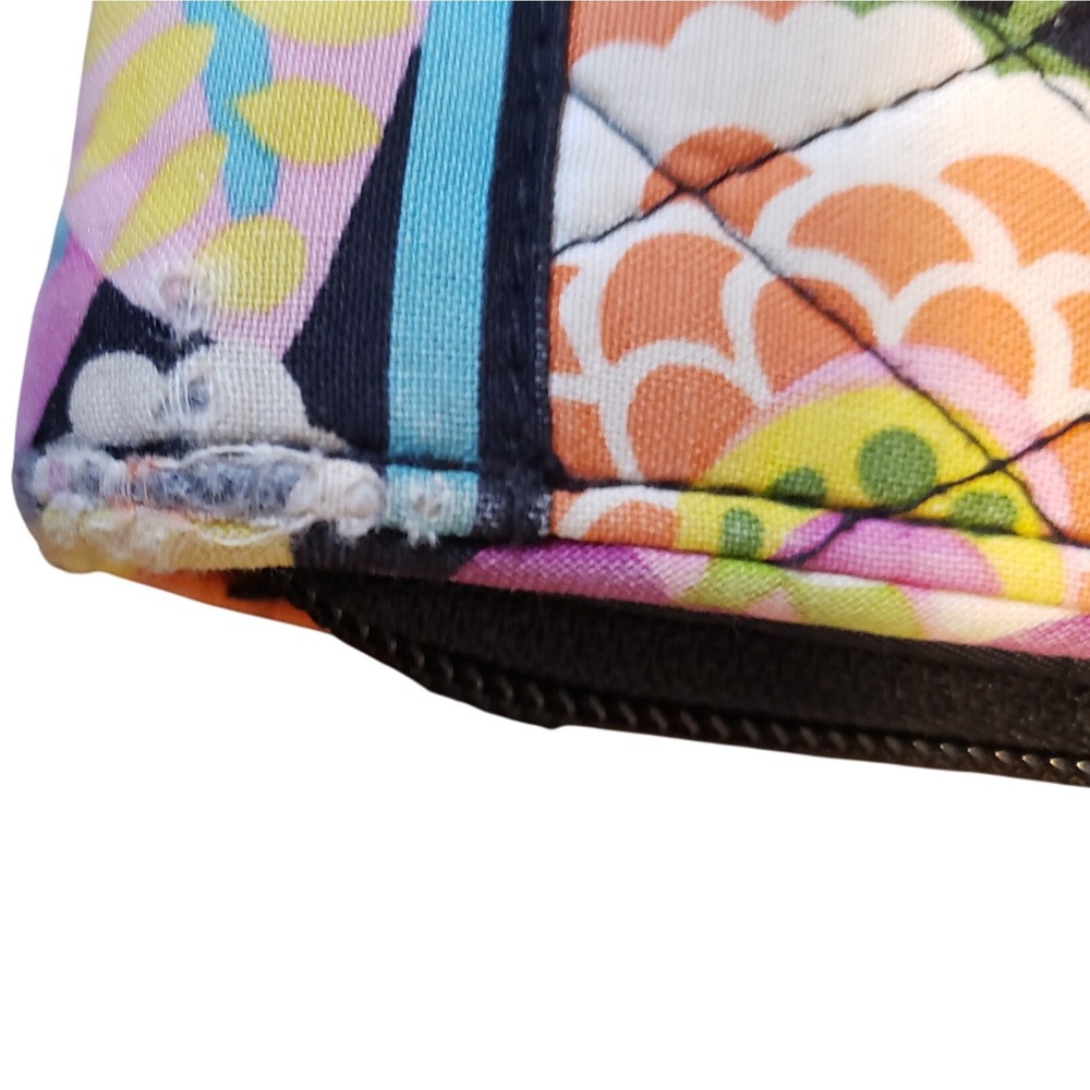 Vera Bradley Floral Wallet Snap Closure Zip Around Wristlet Pocket‎ Organizer - Picture 9 of 12